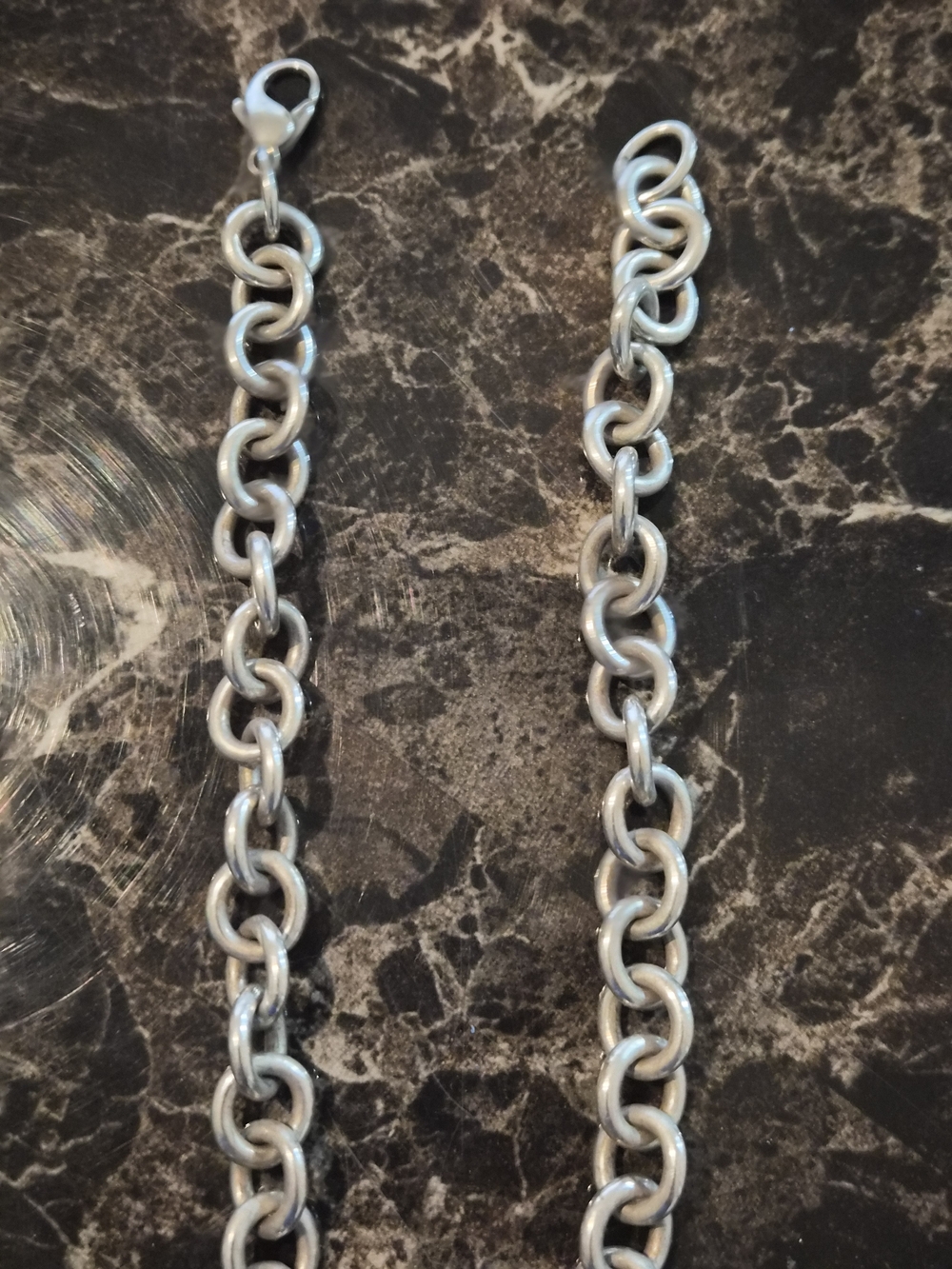 Authentic Tiffany & Co. Sterling Silver Return to Tiffany Heart Tag Choker - Picture 6 of 8